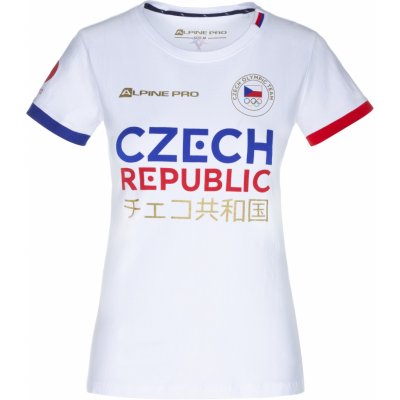CZECHMANIA Tričko CZECH REPUBLIC z Olympijské kolekce Bílá – Zboží Mobilmania