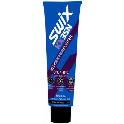 Swix KX35N blue extra 0/-8°C 55 g 111198 – Zboží Mobilmania