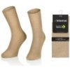 Intenso beztlakové pánské zdravotní bambusové ponožky béžové