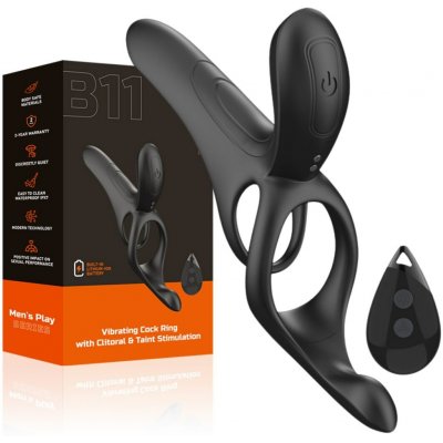 Erospace Men's Play B11 - Vibrační kroužek na penis s tečkou – Zboží Mobilmania