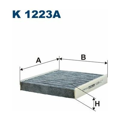 Filtr, vzduch v interiéru FILTRON K 1223A – Hledejceny.cz