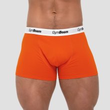 GymBeam Pánske boxerky Essentials 3 Pack Orange