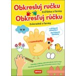 Cécile Marbehant obkresluj ručku zvířátka z farmy samolepky – Sleviste.cz