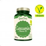 GreenFood Curcuma + vitamín D3 90 kapslí – Hledejceny.cz
