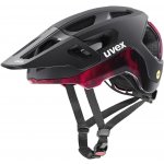 UVEX REACT MIPS BLACK-RUBY RED MATT 2025 – Zboží Dáma