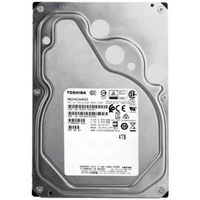 Toshiba Nearline 4TB, 3.5", 7200rpm, MG04SCA40EE – Zbozi.Blesk.cz