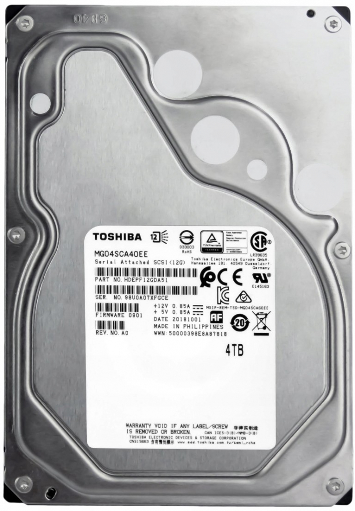 Toshiba Nearline 4TB, 3.5\