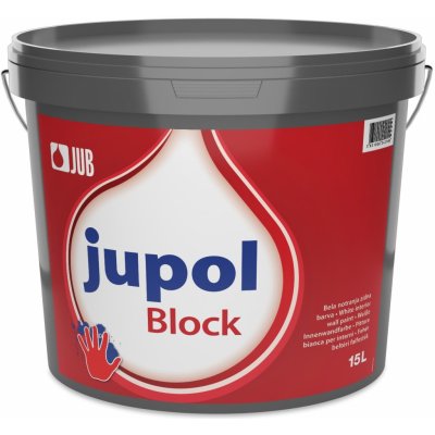 JUB JUPOL BLOCK bílá 1001 / 15 L – HobbyKompas.cz