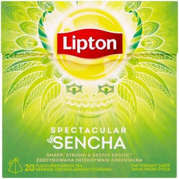 Lipton Spectacular Sencha pyramid 20 x 1,8 g