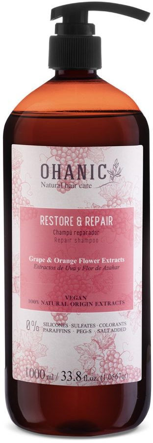 Ohanic Restore & Repair Shampoo 1000 ml