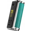 Gripy e-cigaret Vaporesso Target 200 BOX MOD 220W Stříbrná - zelená