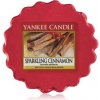 Vonný vosk Yankee Candle vosk do aroma lampy Sparkling Cinnamon 22 g