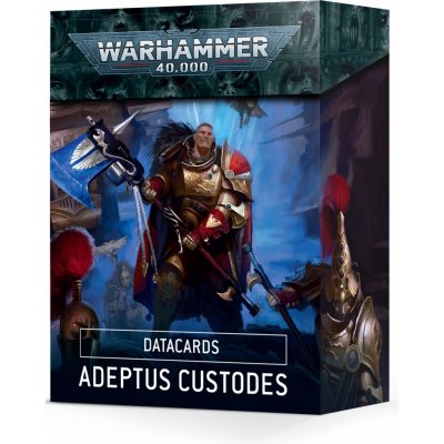 GW Warhammer 40k Datacards Adeptus Custodes – Zbozi.Blesk.cz