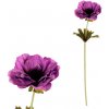 Květina Anemónka, tmfialová barva KUL005 PUR