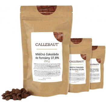 Callebaut Mléčná čokoláda do fontány 37,8% 750 g