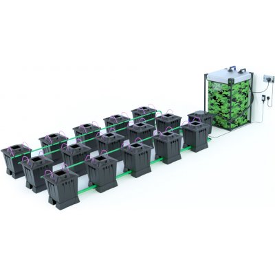 Alien Hydroponics Aero 15Pot Black 15 l – Hledejceny.cz