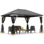 Garden Point altán Sardinie s moskytiérou 3x4 béžový – Hledejceny.cz