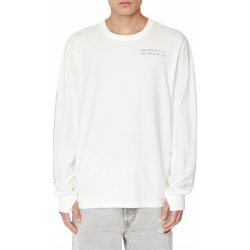 Diesel T-JUBIND-LS-SLITS T-SHIRT OFF WHITE