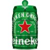 Pivo Heineken Světlý ležák Soudek 5% 5 l (sklo)