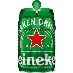 Heineken Světlý ležák Soudek 5% 5 l (sklo)