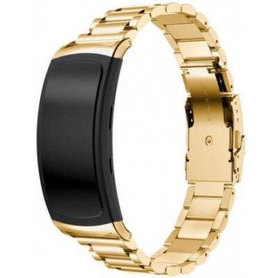 BStrap Stainless Steel řemínek na Samsung Gear Fit 2, gold SSG011C03 – Zbozi.Blesk.cz