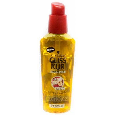 Gliss Kur Ultimate Color elixír s oleji pro barvené vlasy 75 ml