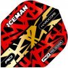 Letka na šipku Red Dragon Gerwyn Price Iceman Hardcore Premium - Red & Gold RF6871