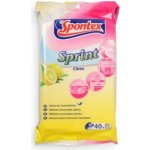 Spontex Sprint Citrus vlhčené univerzální utěrky 40 ks – Zboží Dáma