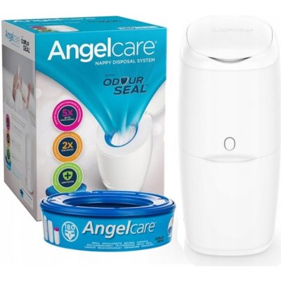 Angelcare Abakus ANGELCARE Koš na pleny Classic + 1 náhradní kazeta – Zboží Mobilmania