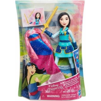 Hasbro Disney princezna Mulan bojovnice s mečem – Zboží Mobilmania