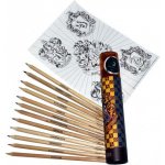 CurePink: Tuba s pastelkami a omalovánkama Harry Potter Set 12 kusů – Hledejceny.cz