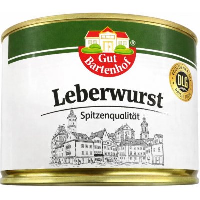 Gut Bartenhof Domácí játrová paštika špičkové kvality 400 g – Zbozi.Blesk.cz