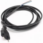 satiplugs Flexošňůra 2m 872078-1-1/2 2x0,75 H03VVH2-F černá 21131B2752N – Zboží Živě