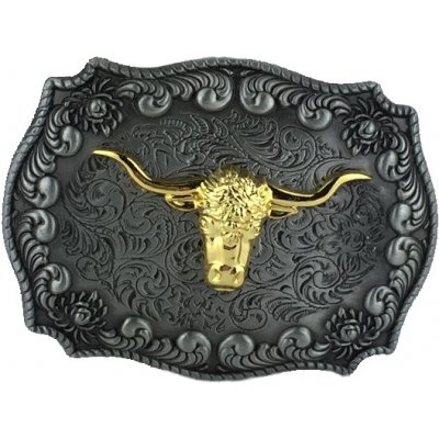 Zlatý býk přezka na opasek – Zboží Dáma