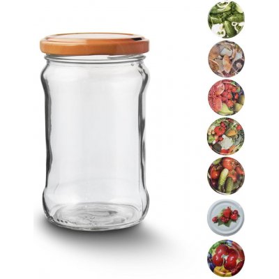 Allen zavařovací sklenice s víčkem mix dekorů 6 ks x 300ml – Hledejceny.cz