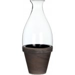 Mica decorations Květináč se skleněným poklopem 41 cm – Zboží Dáma