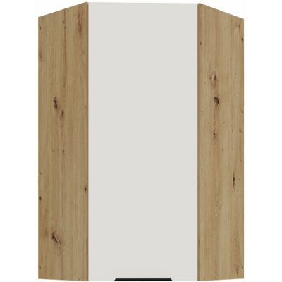 Stolarz-Lempert Kuchyňská skříňka Aria WH-AR - horní rohová 60x60 GN-108 1F (45°) – Hledejceny.cz