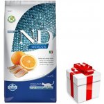 N&D Ocean Adult Cat Grain Free Herring Pumpkin & Orange 5 kg – Sleviste.cz