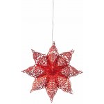 Markslöjd Vánoční osvětlení 702561 Vánoční dekorace HALL 1xE14/25W/230V červená 70 cm 113968 – Hledejceny.cz