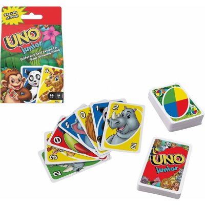 Mattel Uno Junior Zvířata – Hledejceny.cz