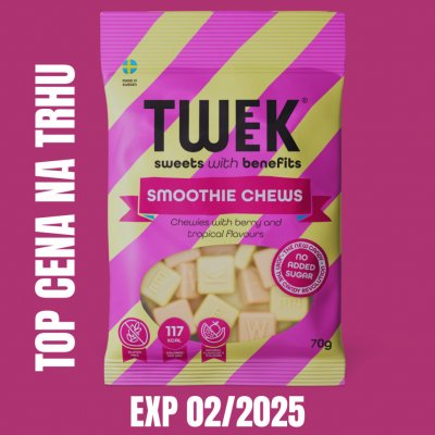 Twek AB želatinové bonbóny smoothie chews 70 g – Zbozi.Blesk.cz