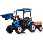 Mamido elektrický traktor Hercules s přívěsem 24V modrá – Zboží Mobilmania