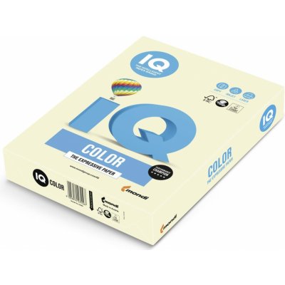 Barevný papír IQ A4 160 g/m2 AB48 azurově modrý 250 listů – Sleviste.cz