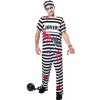 Karnevalový kostým zombie vězeň