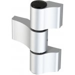 WALA Dveřní pant WX 3-dílný asymetrický 67mm stříbrný elox – Hledejceny.cz