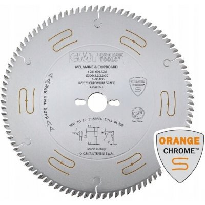 Chromovaná pila CMT 281.680.10M 250x30x80 mm – Sleviste.cz