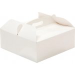 Decora Decora Krabice na zákusky 23 x 23 x 10 h cm – Sleviste.cz
