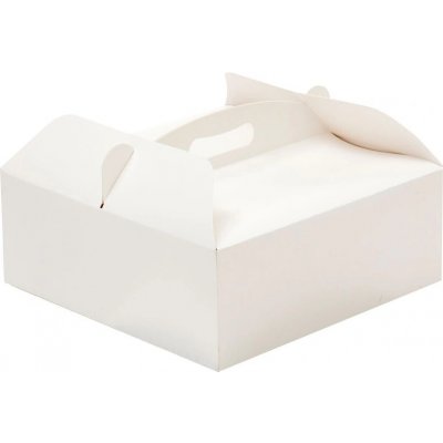 Decora Decora Krabice na zákusky 23 x 23 x 10 h cm – Sleviste.cz