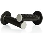 MOTION STUFF motokrosové rukojeti Advanced černé/šedé (half-waffle) – Hledejceny.cz