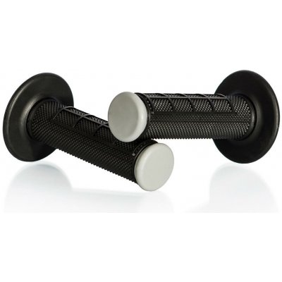 MOTION STUFF motokrosové rukojeti Advanced černé/šedé (half-waffle) – Hledejceny.cz